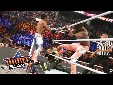 Summerslam: New Day vs. Luke Gallows & Karl Anderson