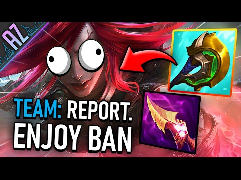 KATARINA CON LA BUILD EVOLVED E UN TEAM NERVOSETTO - AZ PENTAKILL CHALLENGE