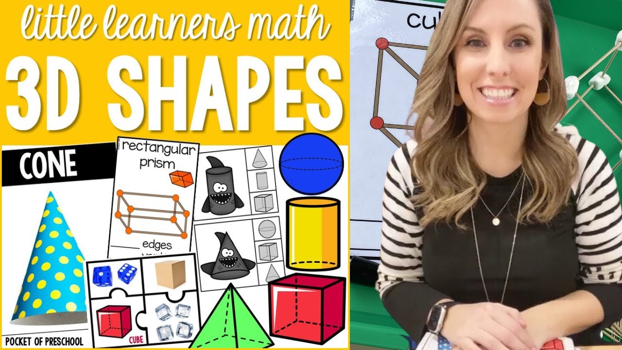 Little Learners Math: 3D Shapes
