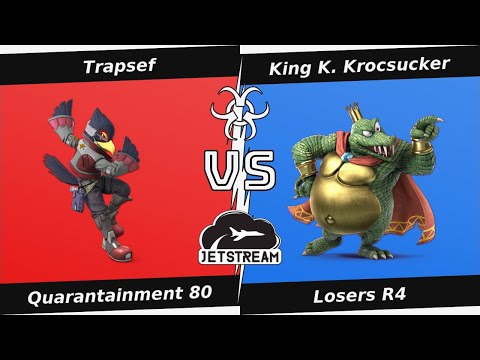 Quarantainment 80 Losers R4 - Trapsef (Falco) Vs King K. Krocsucker (King K Rool) - SSBU