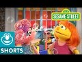 Sesame Street Making Bubbles Julia Abby Cadabby