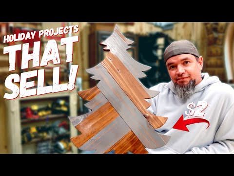 5 Woodworking Projects That Sell - Low Cost High Profit - Make Money Woodworking (Episode 8)