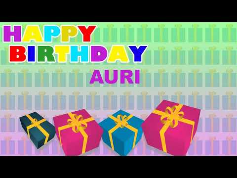 Auri - Card - Happy Birthday