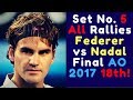 🏅 Federer vs Nadal ➖ AusOpen 2017 Final ➖ Set No. 5 ALL RALLIES ➖ ITA Language 🏅