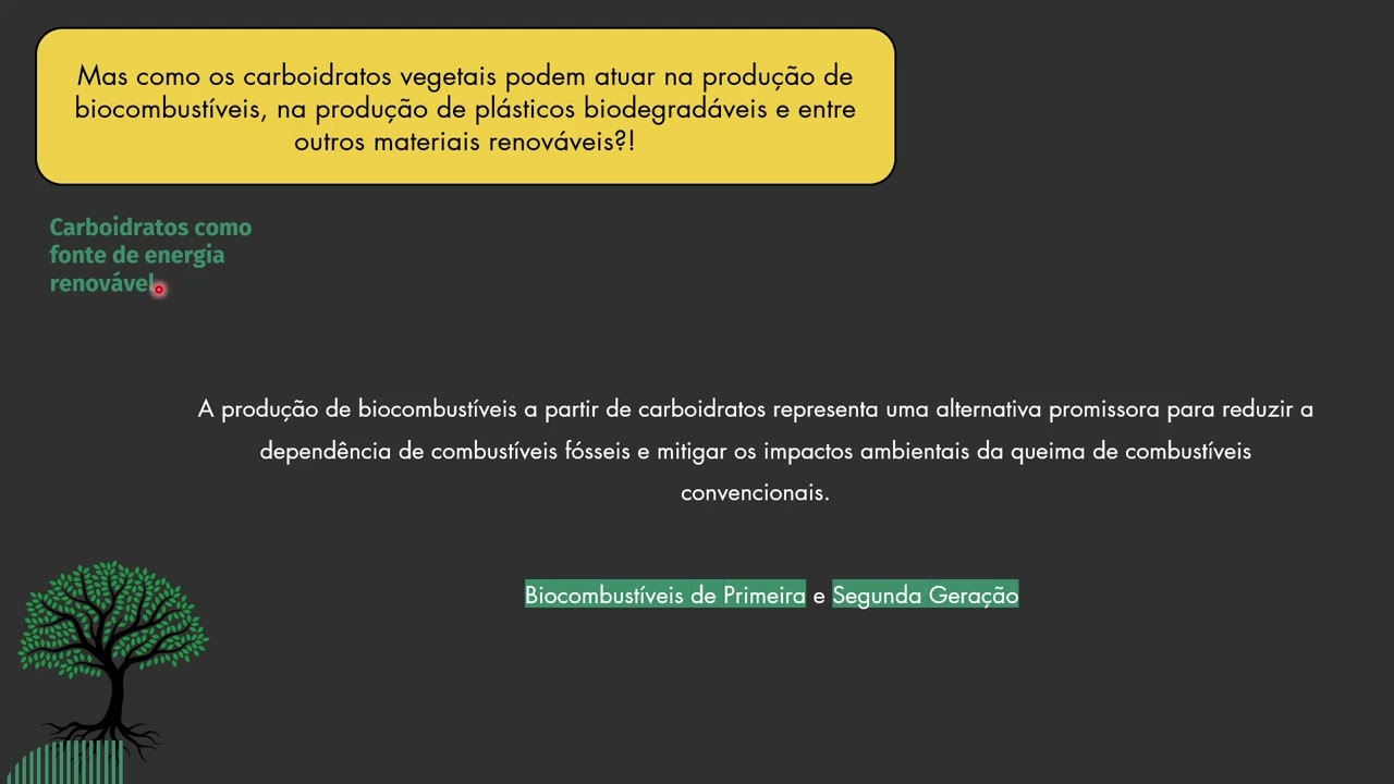 Carboidratos no Contexto da Bioeconomia e Sustentabilidade