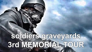soldiers graveyards 3rd memorial tour 2017 MOVIE, paratrooper on sidecar | FschJg-auf-Krad