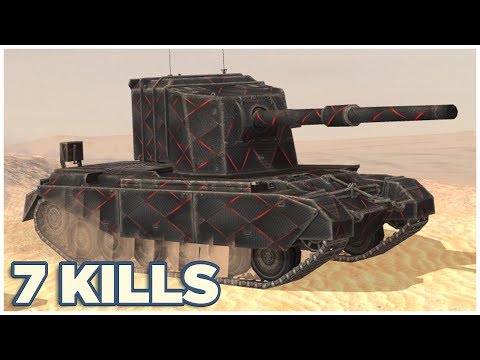 FV4005 • 7.4K DMG • 7 KILLS • WoT Blitz