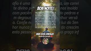 BOA NOITE, NÃO DESISTA, DEUS ESTÁ CONTIGO SEMPRE #fé #deus #nãodesanime