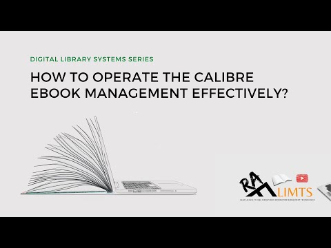 Effective and easy operations of Calibre eBook Management | Digital Library System Series