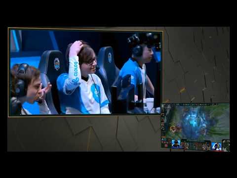 C9 Sneaky (Tristana) One more hit for Pentakill | C9 vs TSM highlights game 2
