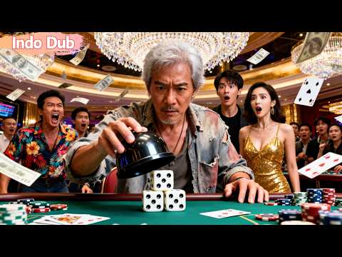 Pemabuk diremehkan ternyata dewa judi! Anak dijebak hutang miliar, pura2 lemah menang kasino 3 detik