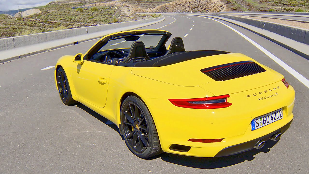 ► 2016 Porsche 911 Carrera S Cabriolet (Type 991 II) Racing Yellow