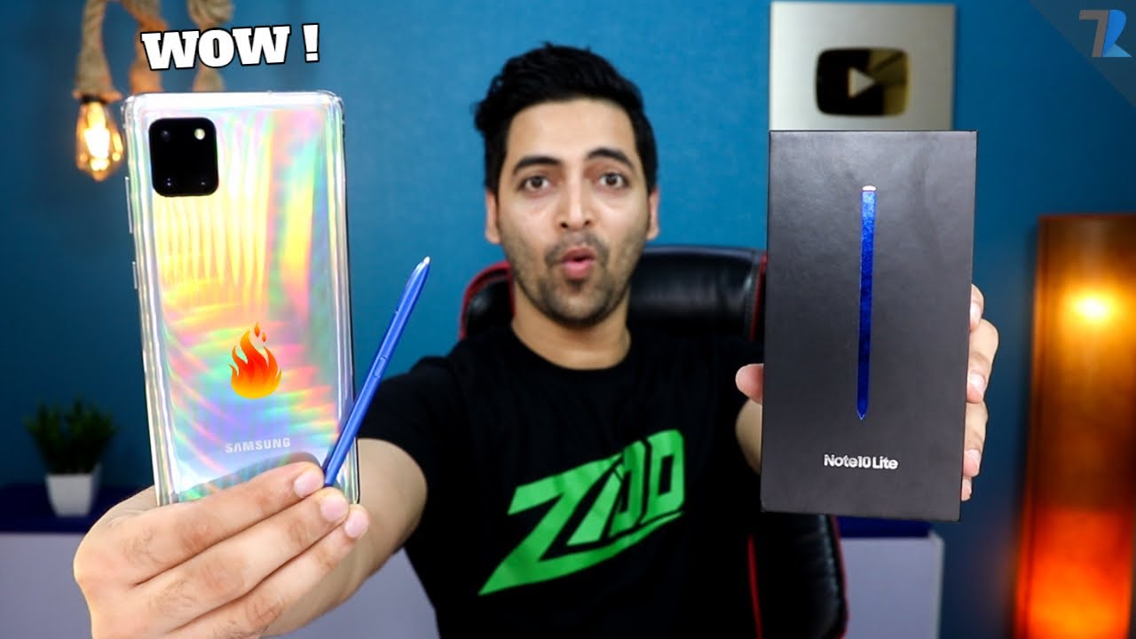 Samsung Galaxy Note 10 Lite - Unboxing & Full Overview | FLAGSHIP SPECS 💪With S-Pen Under Rs.40,000😮
