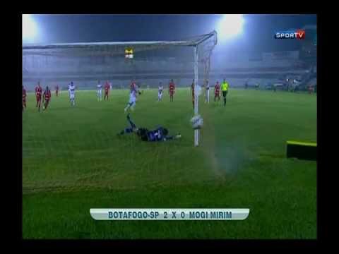 Botafogo SP 2 x 0 Mogi Mirim - Paulistão 09/03/2013