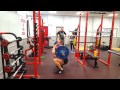 Front squat practice 100kg 12reps