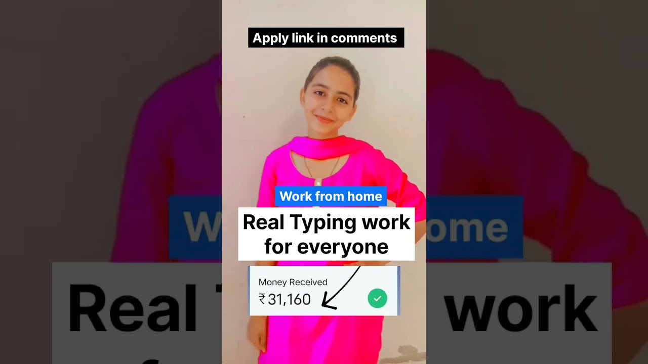 Real 100%genuine typing work || #shorts #trendingshorts #ytshorts