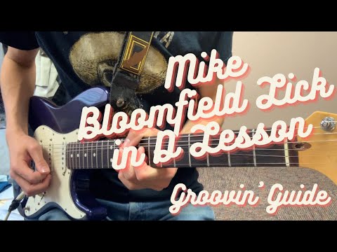 Mike Bloomfield Lick in D