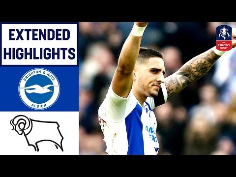 Seagulls Secure Quarter-Finals! Ashley Cole Scores | Brighton 2-1 Derby | Emirates FA Cup 18/19
