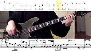 Jackson 5 - Darling Dear (Bass Line w/ tabs and standard notation)