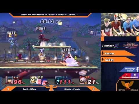 [SMYM16] Dart! + BPow vs Ripple + Pooch PM 3.6 Doubles