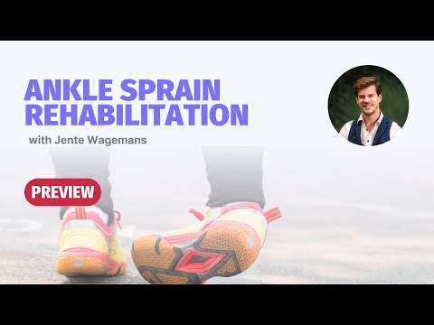 Anatomie & Behandlungswissen Videos – Interaktives Nachschlagewerk für Physio, Massage, Therapie 5 Mastering Ankle Sprain Rehabilitation Masterclass