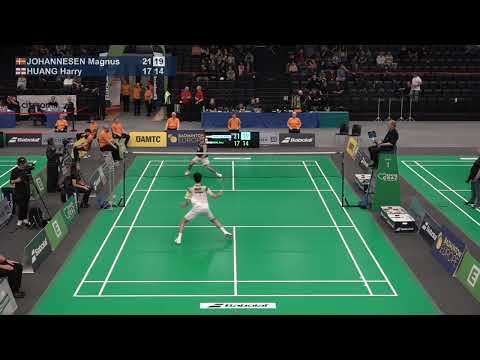Match point - Magnus Johannesen vs Harry Huang - MS, Final - Austrian Open 2025