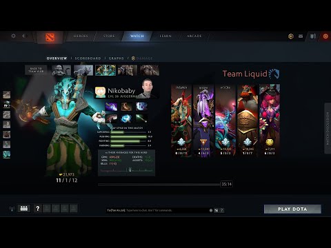 dota2carry Nikobaby juggernaut - Alliance vs Liquid - DOTA PRO CIRCUIT