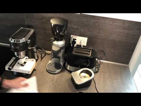 DeLonghi EC 685 mit Graef CM 800 Espresso