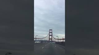 Golden Gate Bridge passing ゴールデンゲートブリッジ 通過