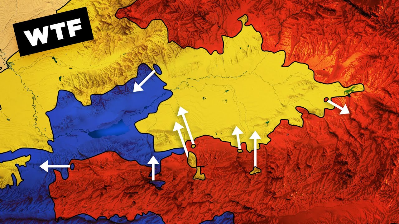 Why Central Asia's Borders Look SO STUPID