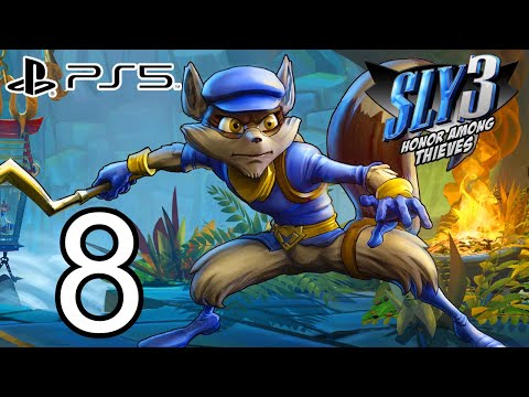 SLY 3 HONOR AMONG THIEVES PS5 Gameplay Walkthrough Part 8 FULL GAME - No Commentary