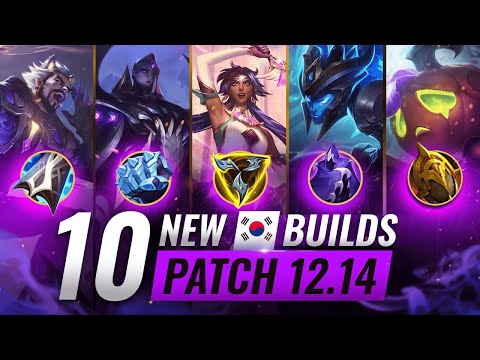 10 META KOREAN BUILDS You NEED to Play on Patch 12.14 - League of Legends