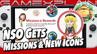 Nintendo Switch Online Updated With NEW Achievement-Like Missions & Unlockable Rewards! - Tour