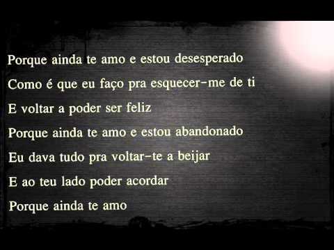 Mickael Carreira - Porque Ainda Te Amo (letra)