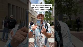 This modern Pokemon card sold for over $236,000🤯    #pokemoncards #pokemontcg