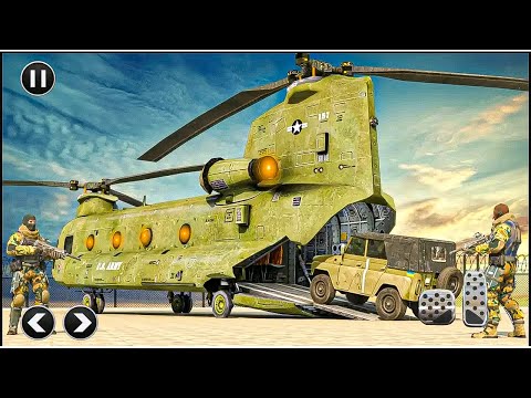 US Army vehicle Transporter Truck Military Game Part#2 - Gameplay (Android , IOS)