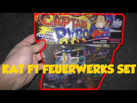 🔥CAPTAIN PYRO KAT 1 FEUERWERKS SET🔥