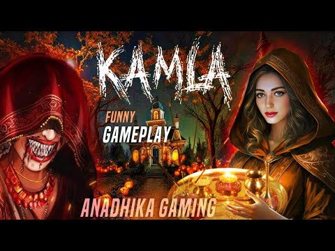 PLAYING KAMLA FOR THE FIRST TIME || KAMLA HORROR GAME #kamla #kamlahorrorgame #funny #girlgamer