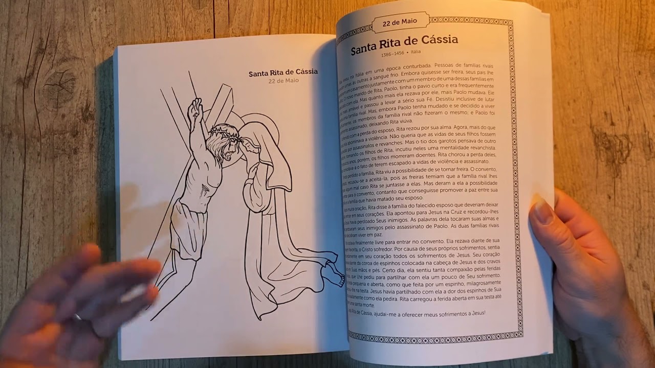 O Livro dos Santos para Colorir dia a dia – apresentação