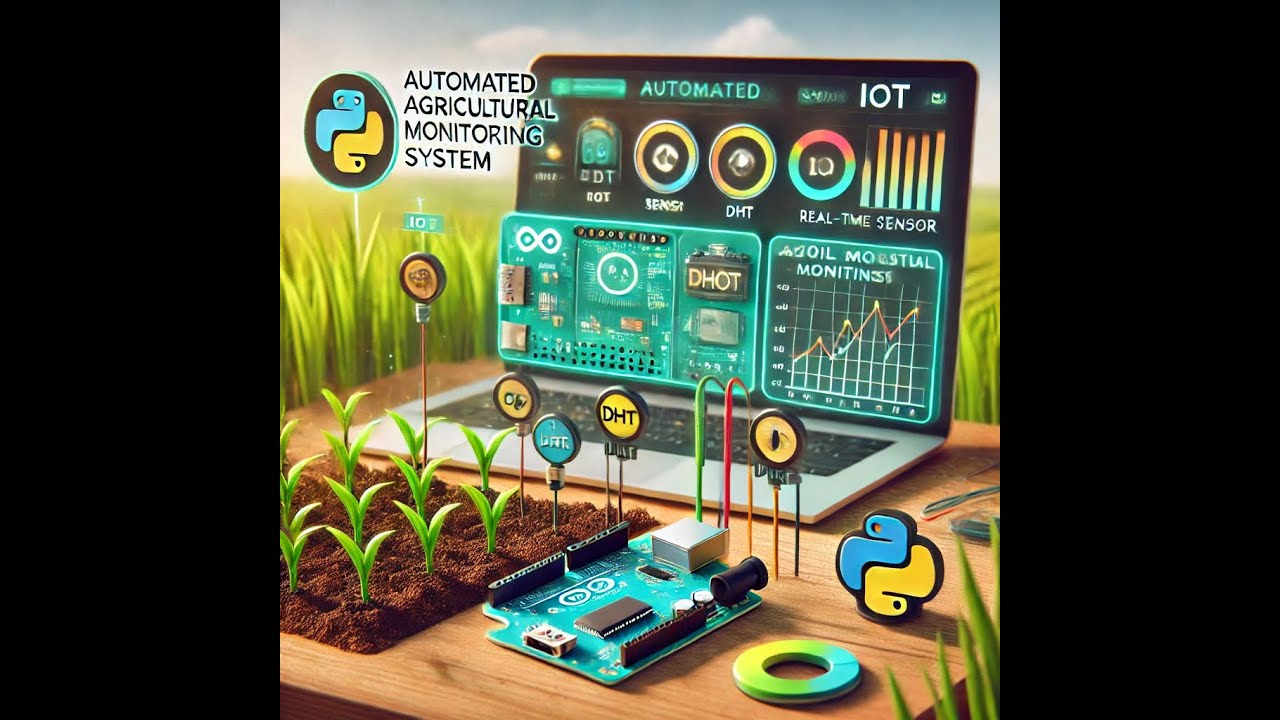 🌱 Automated Agricultural Monitoring System using Arduino & Python | IoT Project for Beginners 🚀