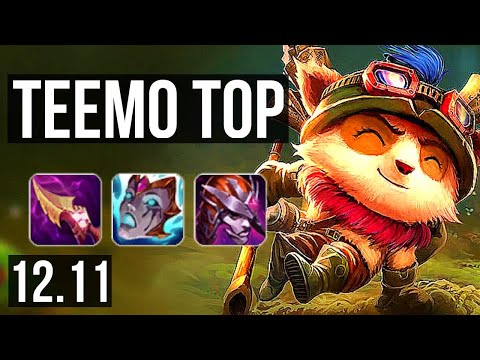 TEEMO vs KLED (TOP) | 3.8M mastery, 7/1/5, 1200+ games, Godlike | EUW Master | 12.11