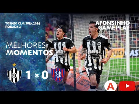 CENTRAL CÓRDOBA 1 - 0 SAN LORENZO MELHORES MOMENTOS 3ª RODADA TORNEO CLAUSURA 2026