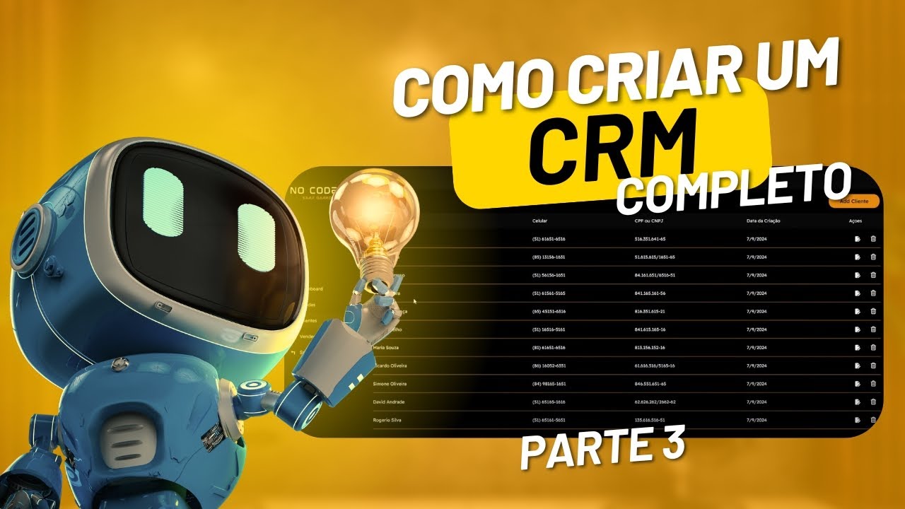 Tutorial de como criar um CRM completo no FlutterFlow e Firebase - CRUD completo - Parte 3