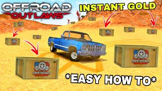 Offroad outlaws || VERY FAST MONEY/GOLD METHOD YOU MUST DO BEFORE NEW UPDATE DROPS!