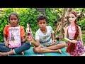 Barbie Sisters Deluxe Camper Unboxing Setup L Raghu Village Videos