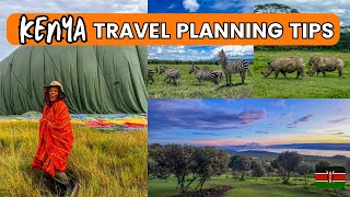 Things to know planning a trip to KENYA 🇰🇪 | safari, packing, vaccines, transportation & logistics