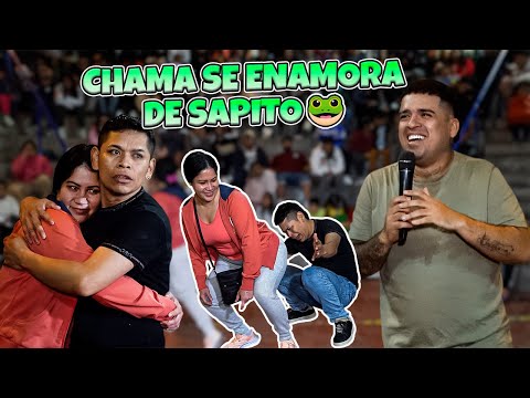Chama se enamora de Sapito en el Callao 😱🔥|| Cómicos Ambulantes 2025