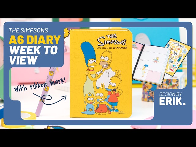 Vídeo relacionado con Grupo Erik Carpeta Escolar A4 The Simpsons - Carpeta Solapas de Tapa Dura con Gomas | Los Simpsons Regalo, Carpetas Archivadoras para Niños y Niñas