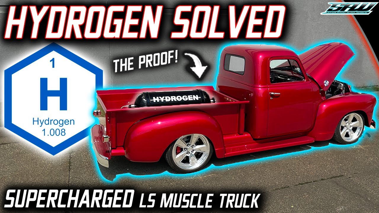 Hydrogen Powered Muscle Truck: The Future is HERE! Supercharged LS Classic With Zero Emissions
