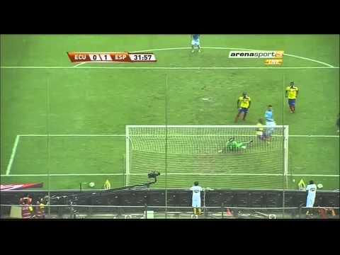 Álvaro Negredo Great Goal Spain vs. Ecuador | HD 720p | 14-08-2013 | Friendly Match